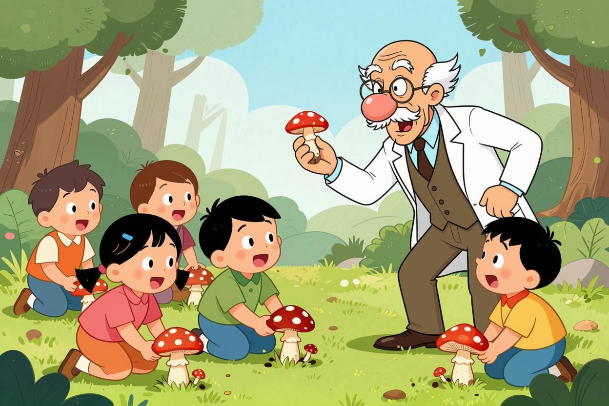 Sortie découverte des champignons